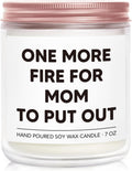 Gift for Mom, Funny Birthday Gift for Moms from Daughter, Son, Mom Candle, Moms Birthday Gifts, Christmas Presents for Mommy, Mother - Lavender & Woods Scented Candle 7oz