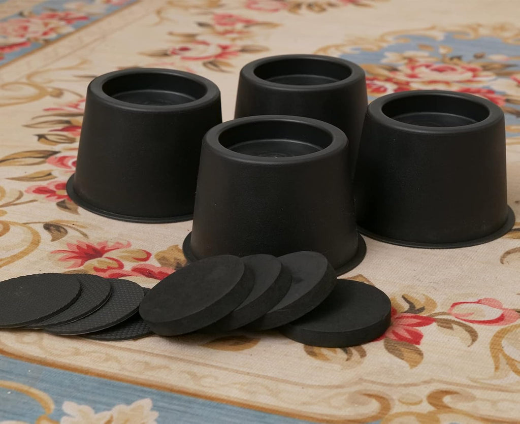 BTSD-home Round Bed Risers 3 Inch