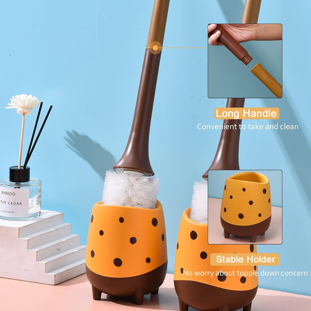 Toilet Brush, Giraffe Shape,1-Pack