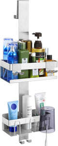 Emibele Over The Door Shower Caddy 2 Tier, Hanging Shower Caddy