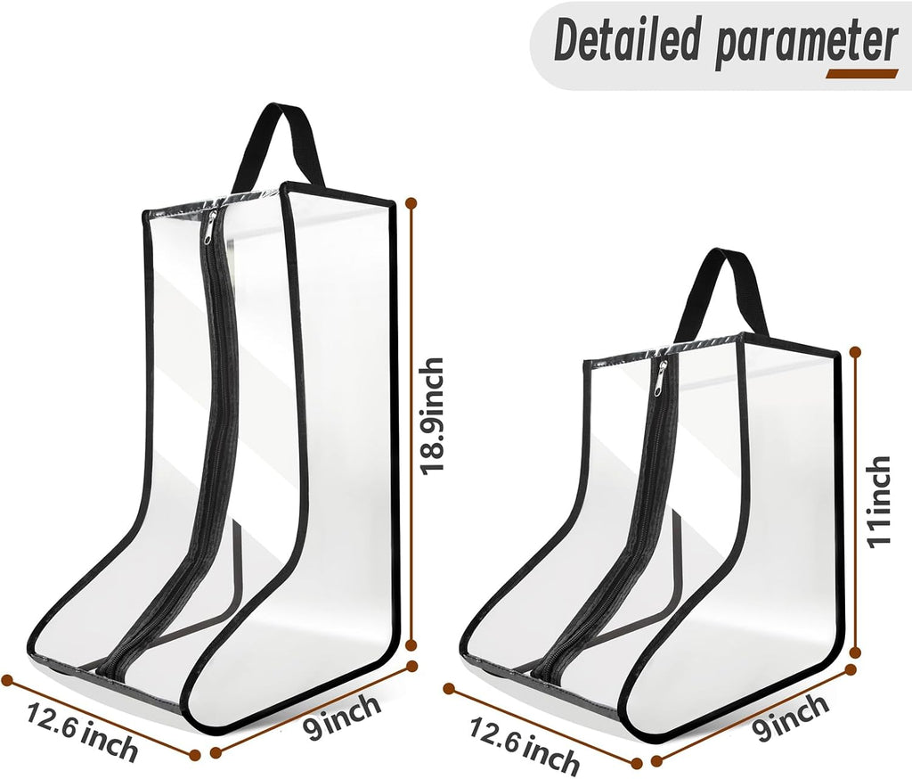 CiBiZi Boot Bags Organizer for Travel, Waterproof Portable Shoe Travel Bag
