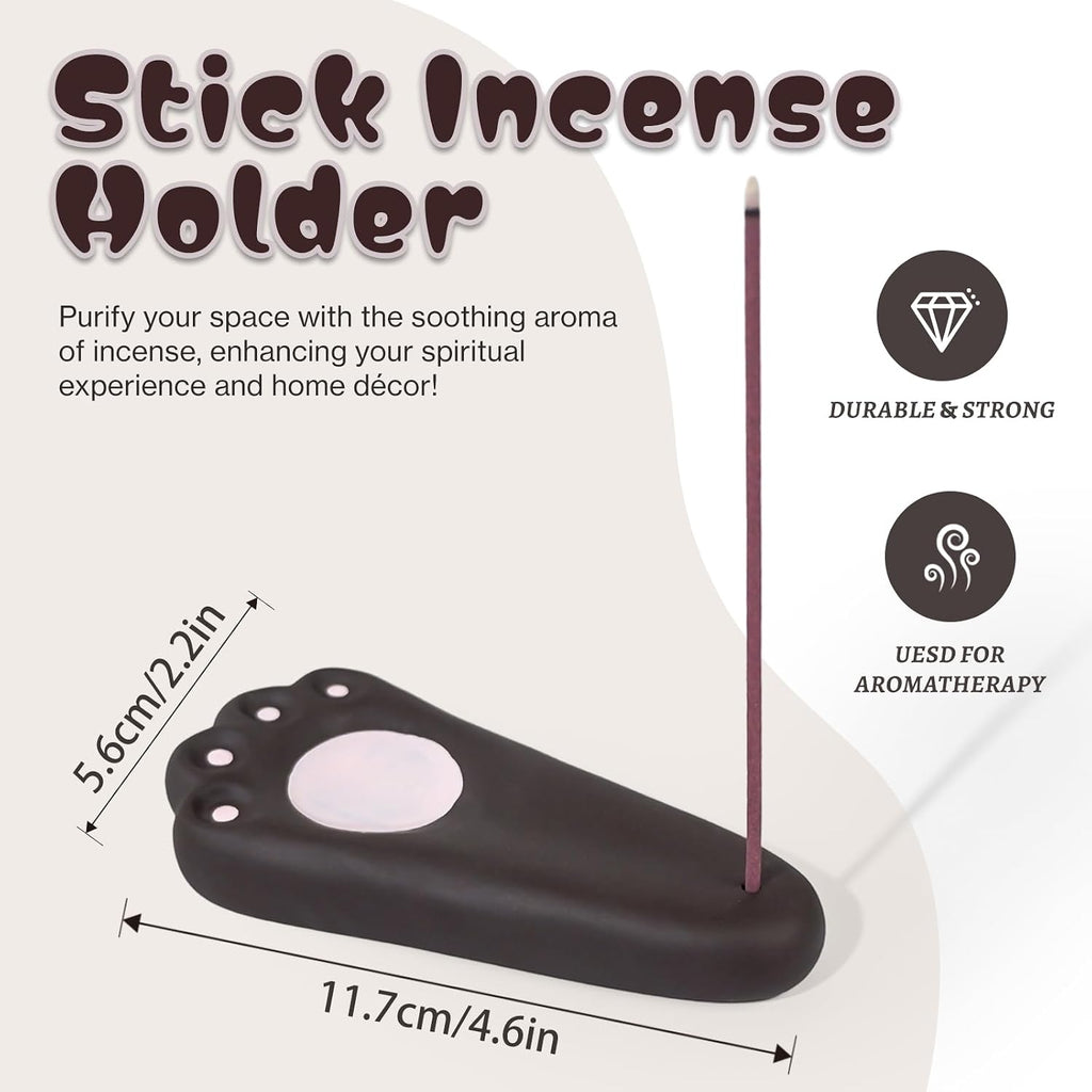 Japanese Incense Holder Ceramic Burner for Pine & Frankincense Sticks