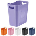 Small Purple Trash Can Wastebasket 2.2 Gallon Badroom Garbage Can