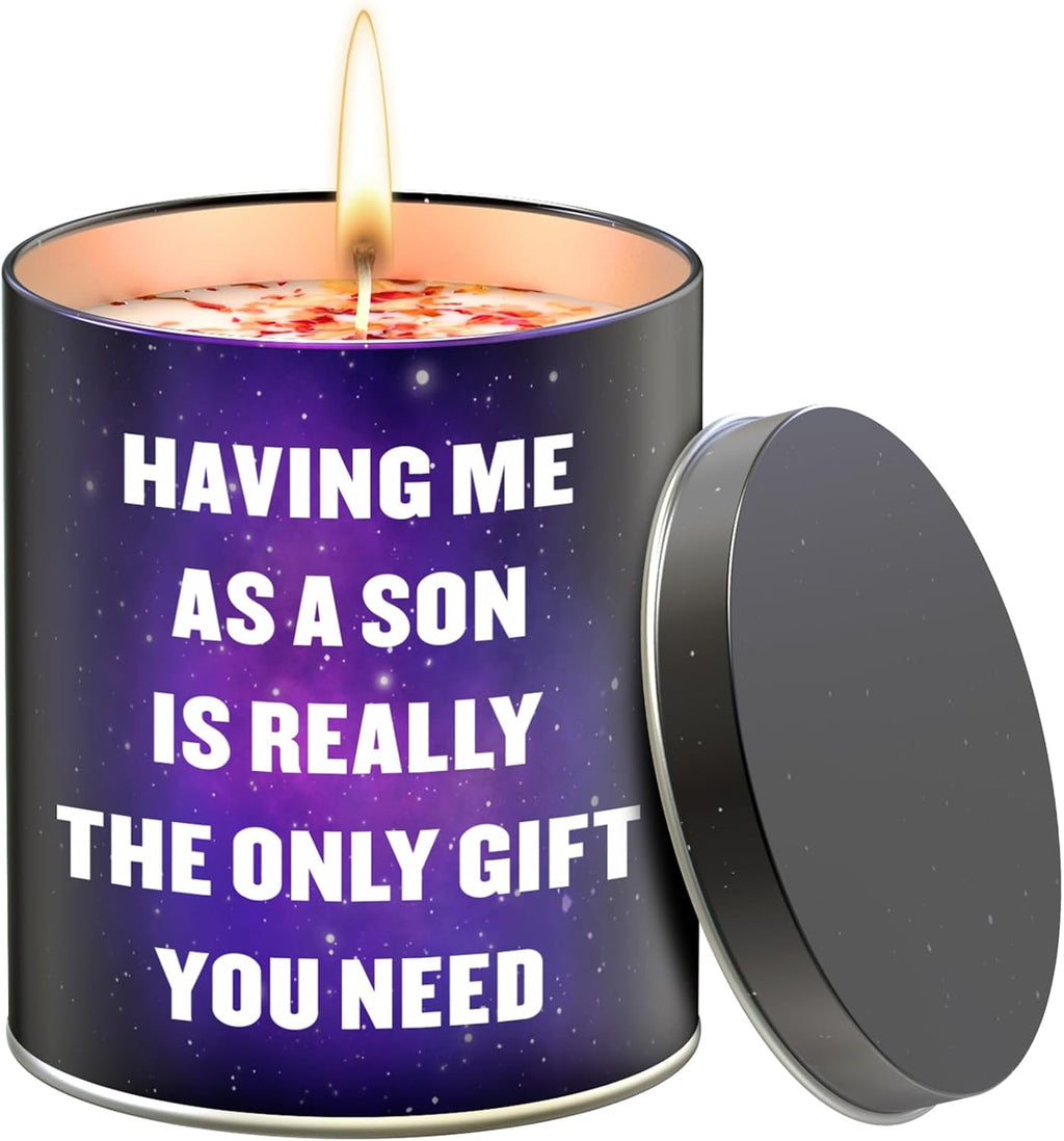 Christmas Mothers Day Birthday Gifts for Mom from Son,Scented Candles