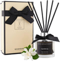 Reed Diffuser Set,Gardenia Reed Diffuser Gifts for Women,3.4oz(100ml) Reed Diffuser with Sticks, Home Fragrance Reed Diffuser for Living Room, Office & Bathroom Shelf