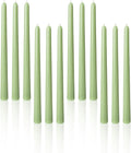 Viyffo Taper Candles, 10 Inch, 12 Pack, Sage Green – Unscented