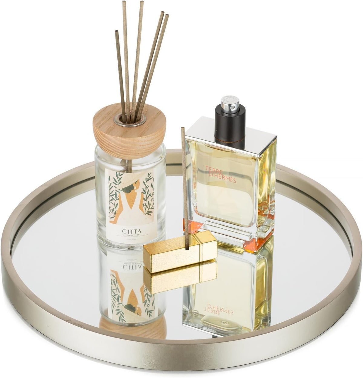 Hanobe Bathroom Vanity Perfume Trays for Dresser 12'’