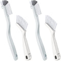 Patelai 4 Pcs Cleaning Brush Sets Small Scrub Household Use, White
