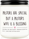Pastors Wife Appreciation Gifts for Women, Lavender Scented Soy Wax Candle
