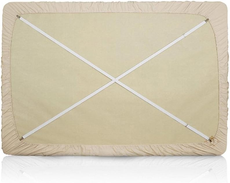 Bed Sheet Clip,Sofa Slipcover Holder,Hold the Sheets Tightly,20" to 78",4 Pieces(White)
