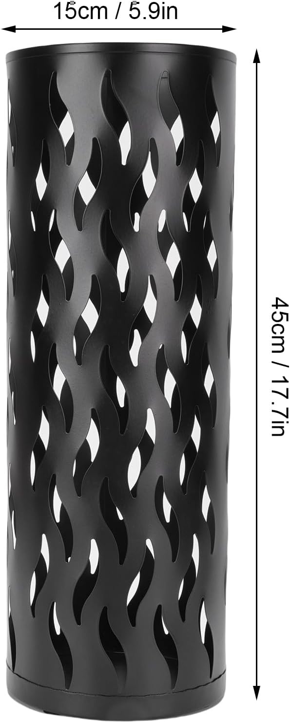 YUYTE Metal Round Umbrella Holder Stand
