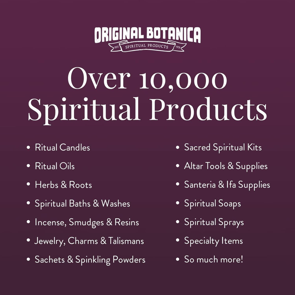 Original Botanica High John The Conqueror Incense Cones Scented Meditation Spiritual Healing Cleansing Negative Energy Protection Positive Vibes House Blessing Smudge Incense Cone Prosperity, 20-Pack