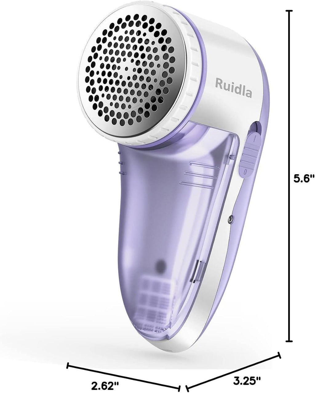 Ruidla Fabric Shaver Lint Shaver Defuzzer, Rechargeable Lint Remover
