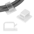 63pcs Translucent Cable Management Adhesive Cable Clips