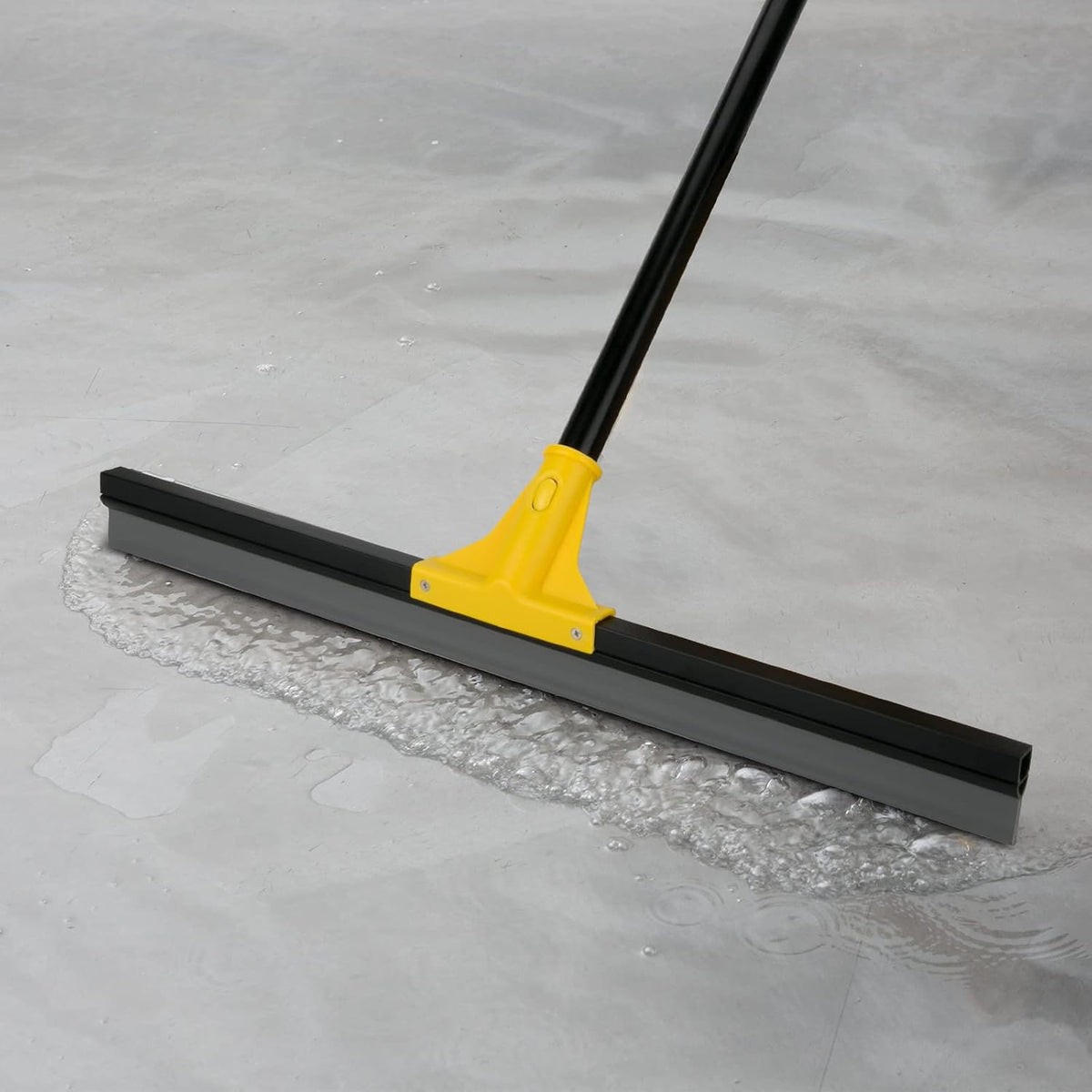 Floor Squeegee for Concrete and Tile Cleaning, 24'' Water Wiper Broom