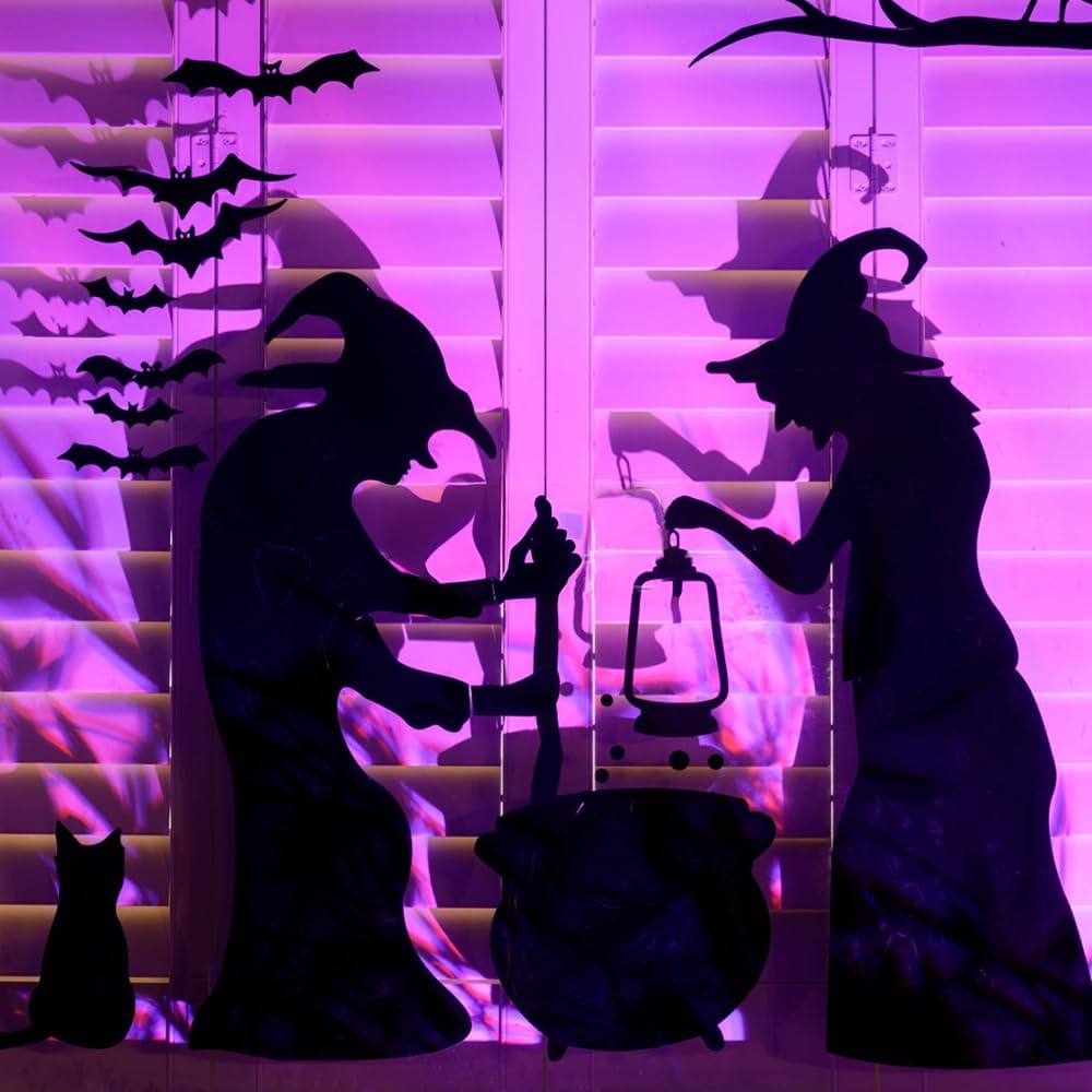 Halloween Lights Purple G15 Globe String Light 50 LED 13.5ft Plug in Faily Lights Christmast Tree Lights for Indoor and Outdoor use Thanksgiving Yard Xmas Tree