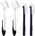 Dish Brush 2 Pack Dish Scrub Brush and 2 Pack Grout Brush