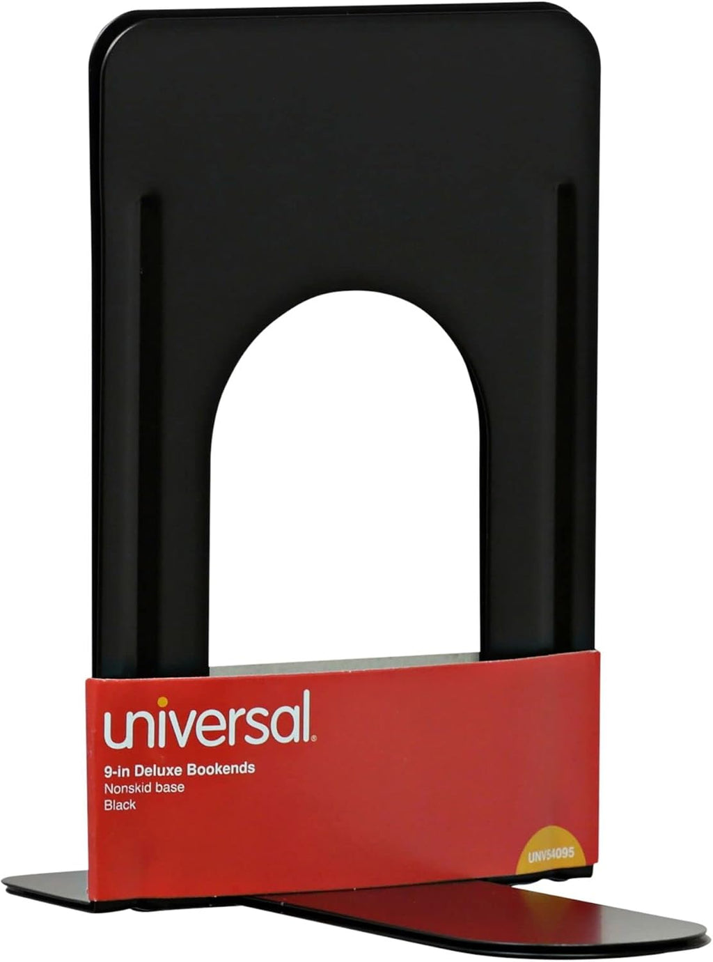 Jumbo Deluxe Metal Bookend (9") one Pair (Pack of 2)