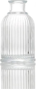 Glass Diffuser Bottles 3.8 High 100ml 3.4 Fl Oz Round Aroma Bottles Diffusers Vase Fragrance Accessories Use for DIY Replacement Reed Diffuser Sets Craft Projects Wedding Party