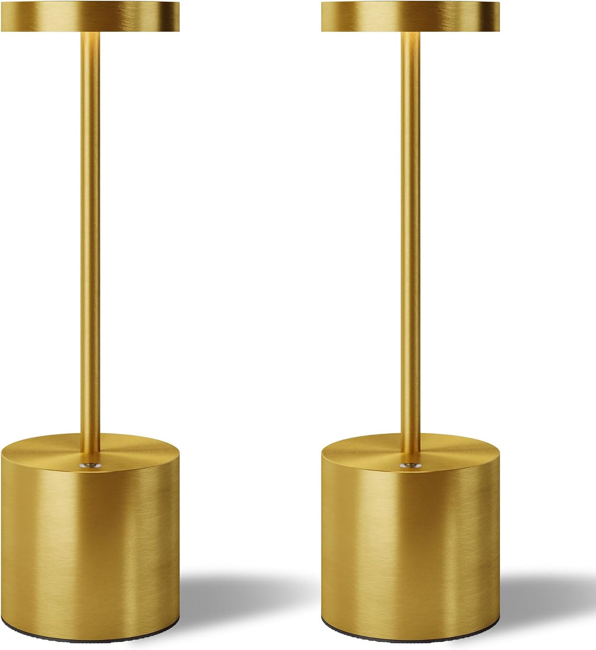 TBBGA LED Cordless Table Lamps Set of 2, 5000mAh Rechargeable Table Light