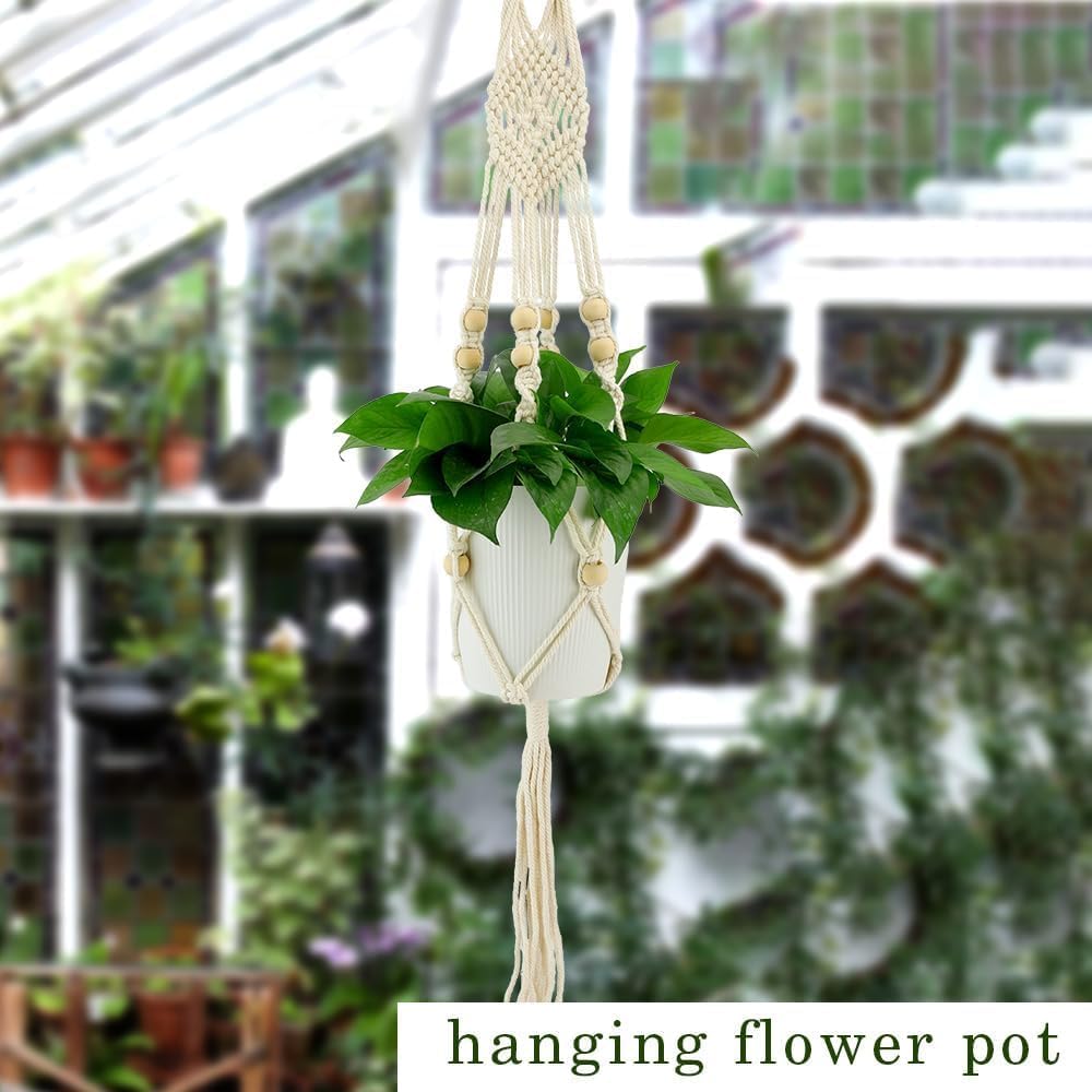 Hanging Planter For Indoor Plants,Macrame Plant Hanger,2Pcs Plant Hanger,Hanging Plant Holder,Plant Hangers,Plant Holder,Plant Hangers Indoor,Macrame Plant Hangers Indoor,Plant Hangers Indoor Macrame