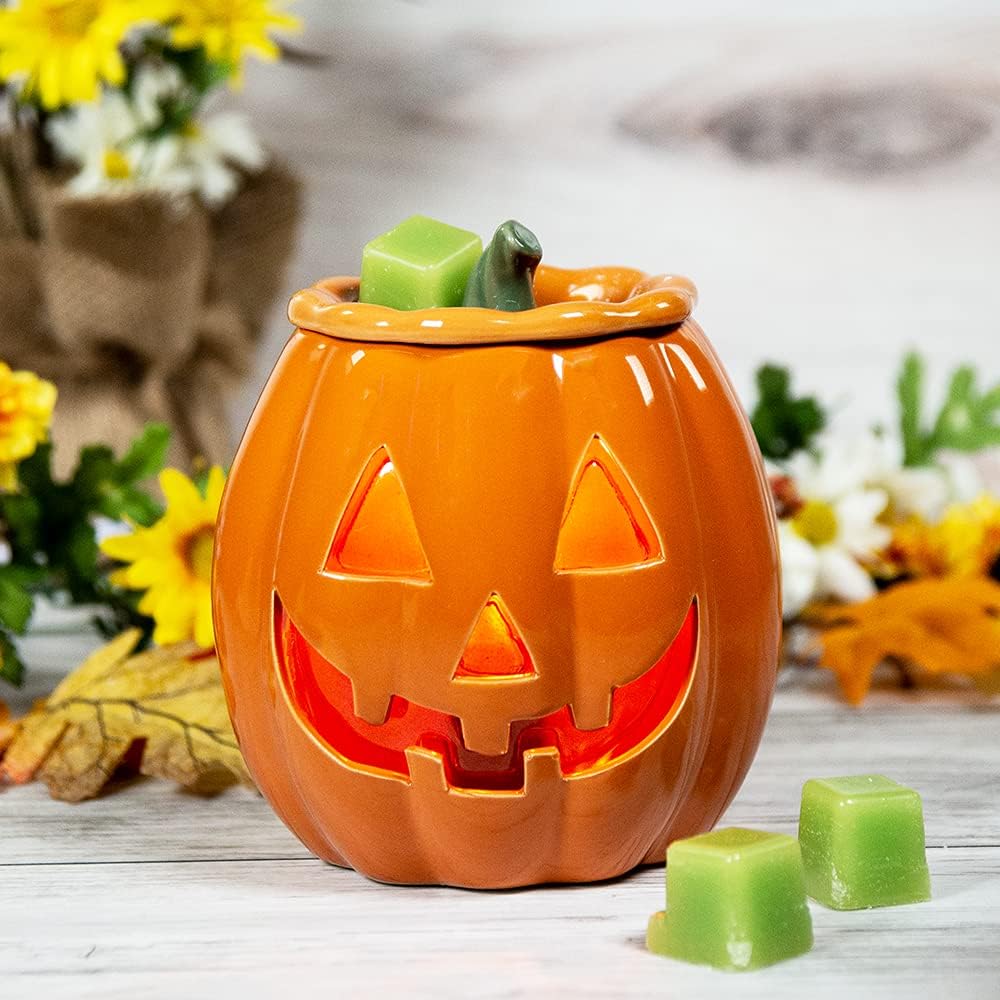 ScentSationals Jack O' Lantern - Halloween Wax Warmer for Scented Wax Melts