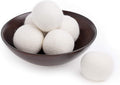 Friends Forever Wool Dryer Balls 6-Pack XL Wool Laundry Balls for Dryer as Reusable Natural Fabric Softener, Dryer Sheets, Saves Drying Time & Reduces Clothes Wrinkles, Ideal for Drying Dog Beds