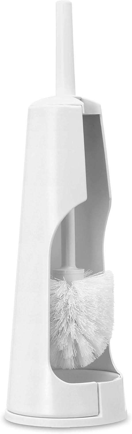 Brabantia Toilet Brush and Holder, White (414664) (Pack of 2)