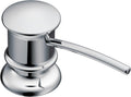 Moen 3944 Deck Mounted Kitchen Soap Dispenser with Above the Sink Refillable Bottle, Chrome
