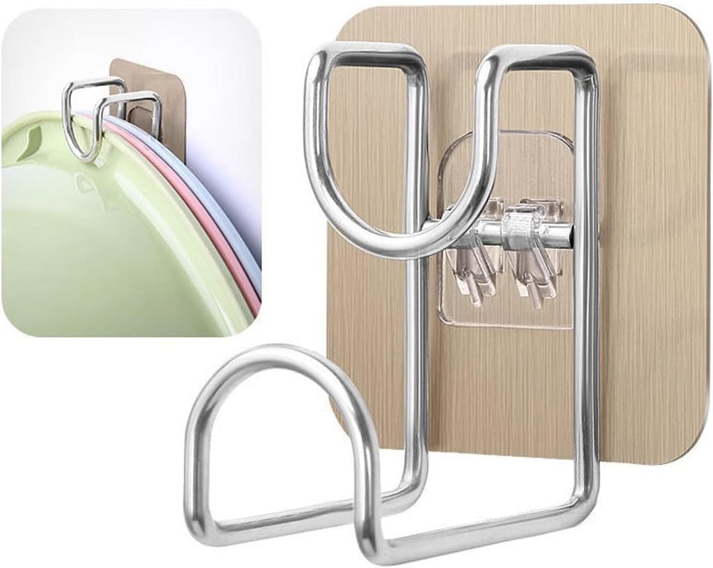 Shower Caddy Adhesive Replacement Sticker,Self-Adhesive Pads for Metal Wire Basket, Holder, No Drilling Hook for Bathroom Kitchen Organizer, mix - 7 PCS