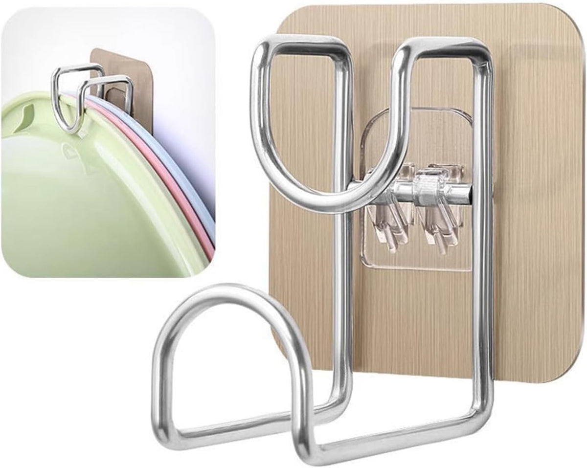 Shower Caddy Adhesive Replacement Sticker,Self-Adhesive Pads for Metal Wire Basket, Holder, No Drilling Hook for Bathroom Kitchen Organizer, mix - 7 PCS
