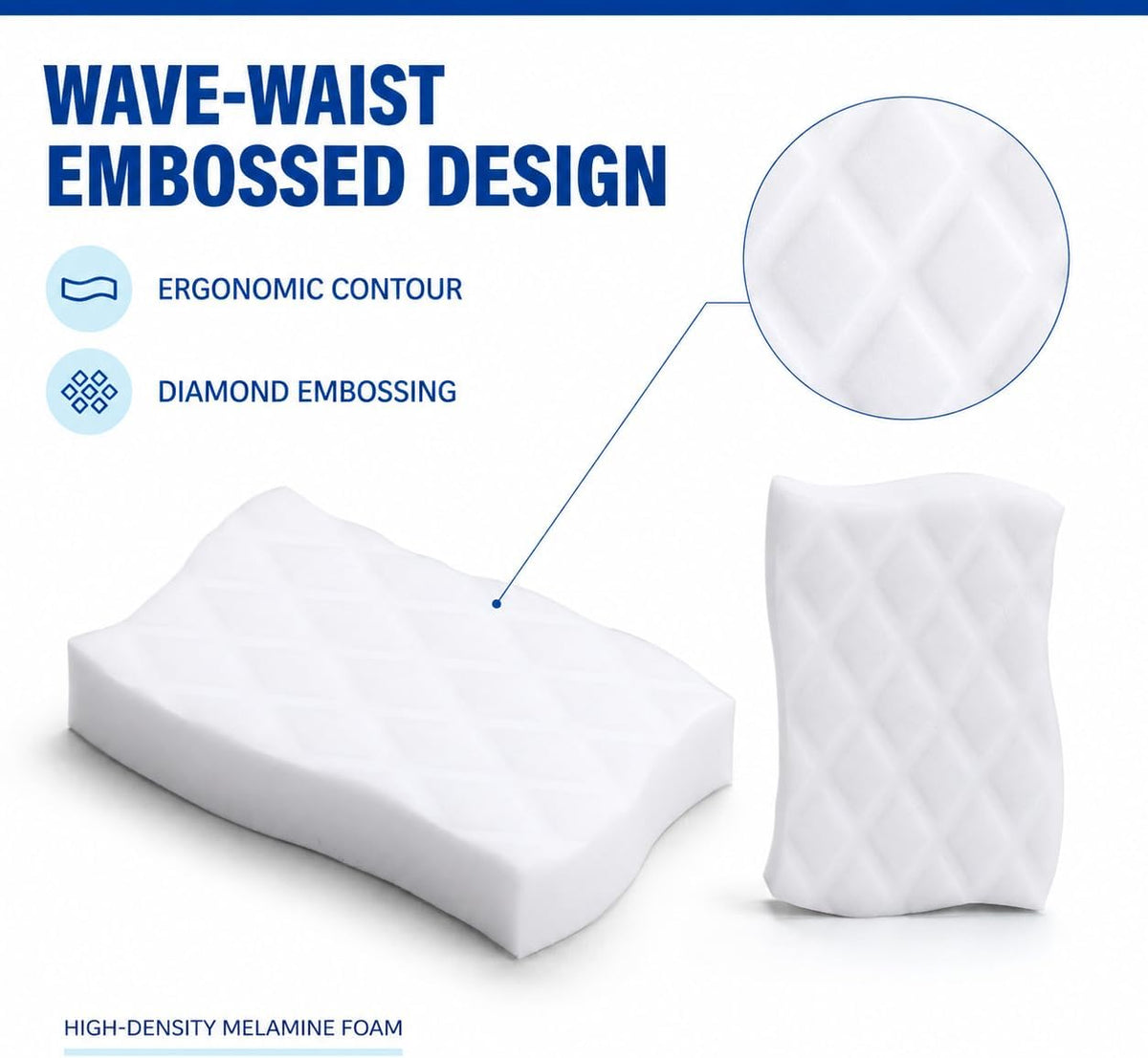 Magic Sponge Erasers, Melamine Cleaning Sponges, 30 Pack