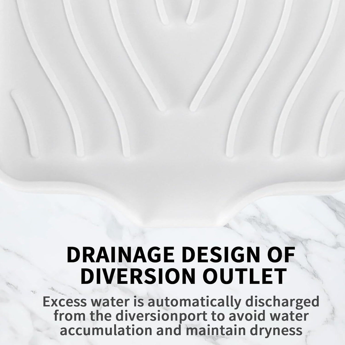 2 Pack Silicone Soap Dish with Drain, Self Draining Bar Soap Holder for Shower, Silicone Dish Soap Tray, Bathroom and Kitchen Sink Organizer, White