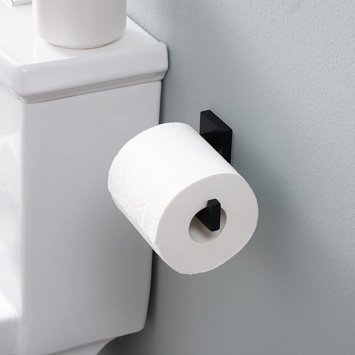 KES Matte Black Toilet Paper Holder Wall Mount Bathroom Toilet Paper Holder