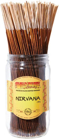 Wild Berry Nirvana 11-Inch Incense Sticks, Hand Dipped, 100 Count