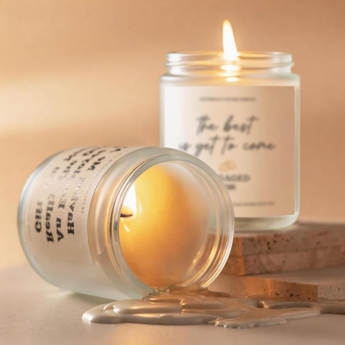 Engagement Gifts for Couples Women - 7 Oz Lavender Scented Candle