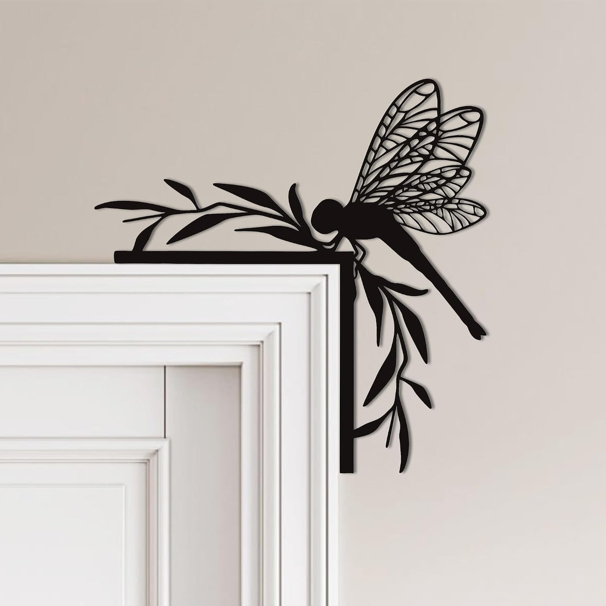 Rajukit Dragonfly Wall Art, Door Frame Decor