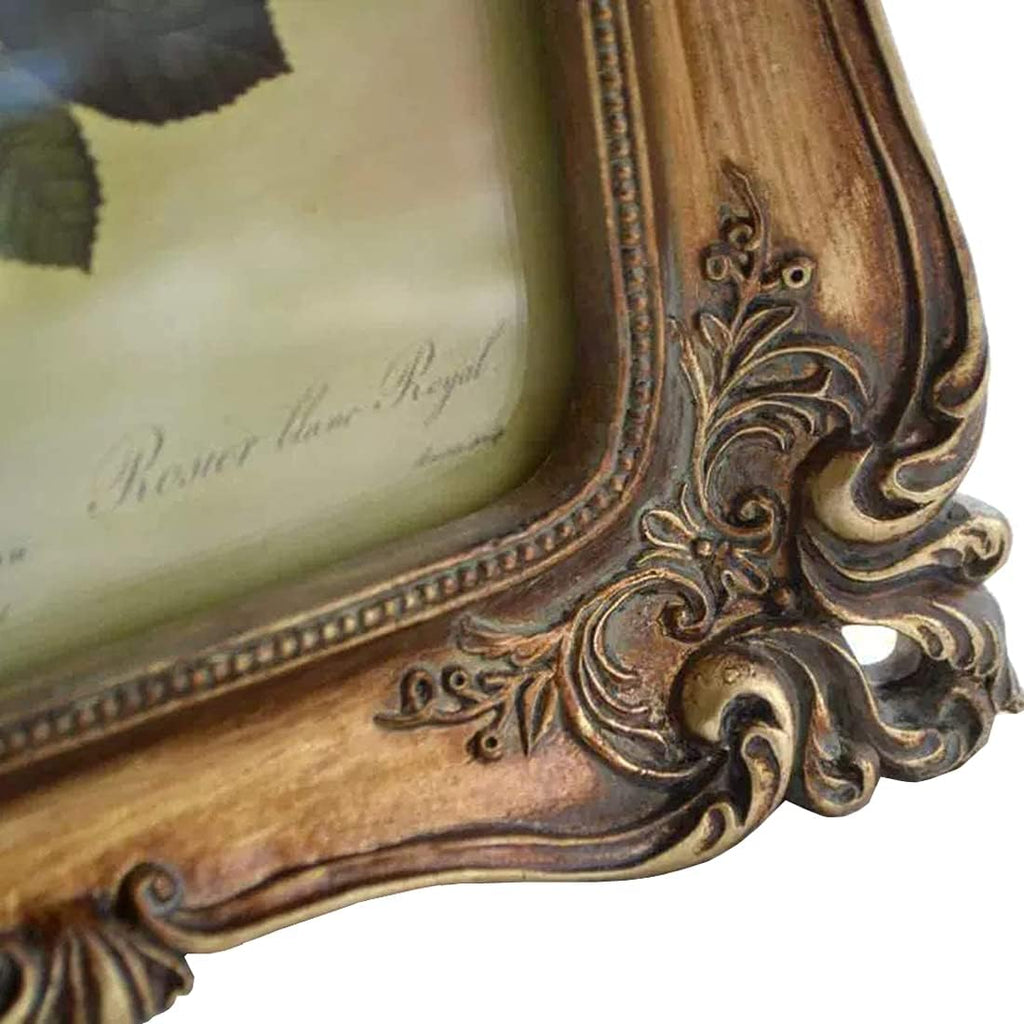 CISOO 5x7 Antique Vintage Picture Frame Bronze Gold Ornate Table Wall Decor