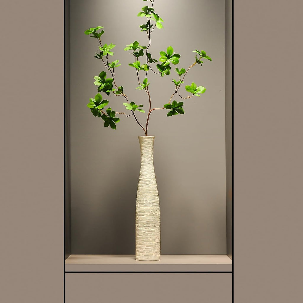 Ceramic Vase Home Decor, 15.7" Tall Flower Vases Modern Rustic Farmhouse