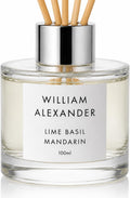 Lime Basil Mandarin Luxury Reed Diffuser Home Gift Set by William Alexander
