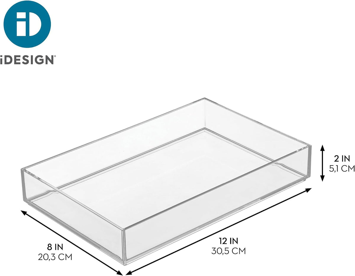 iDesign Clear Drawer Organizer