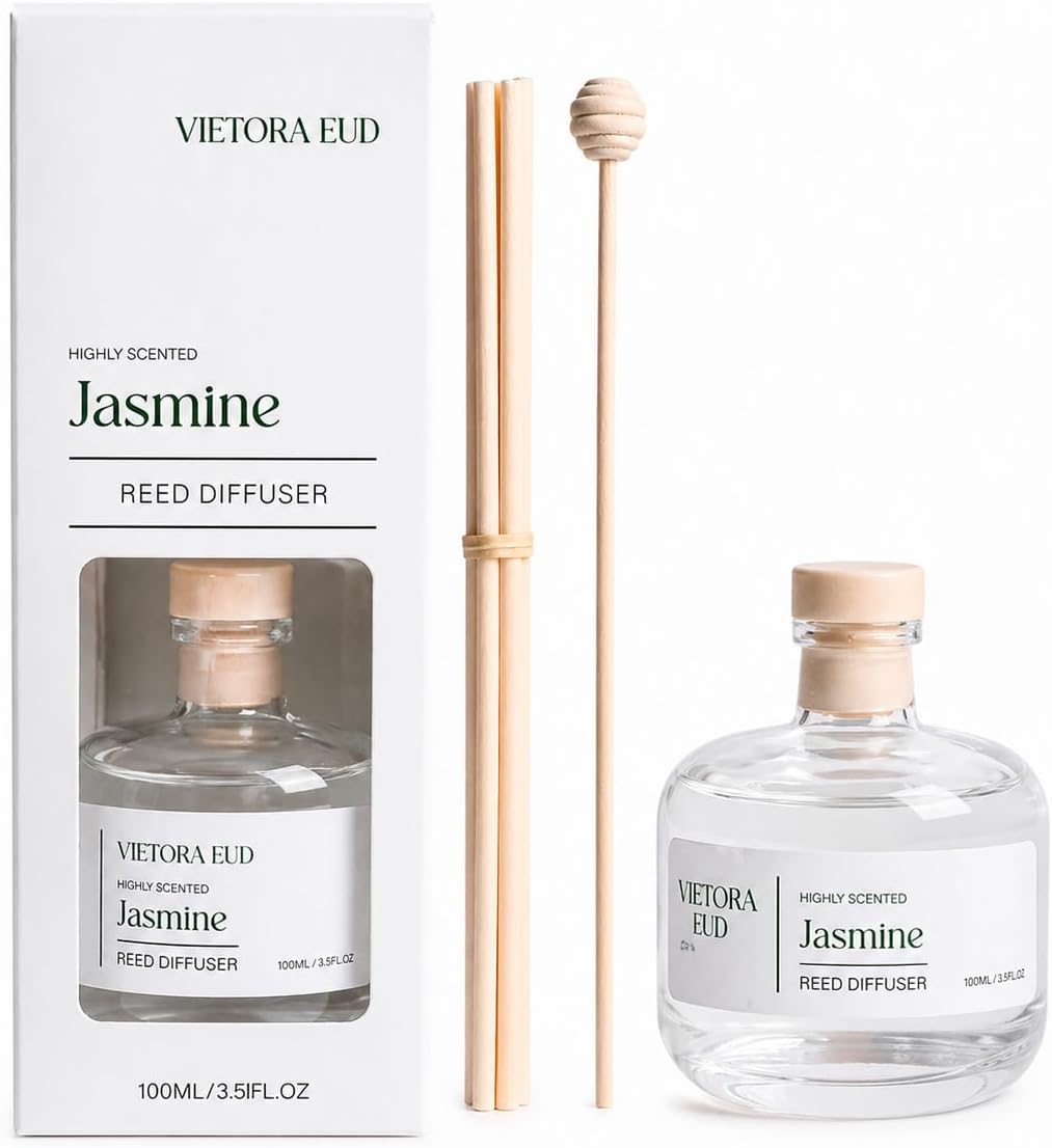 Jasmine Reed Diffuser, 3.5 Fl Oz