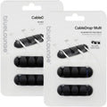 Bluelounge Cdmu 'CableDrop Cable Management System Black | - (2 Packs)