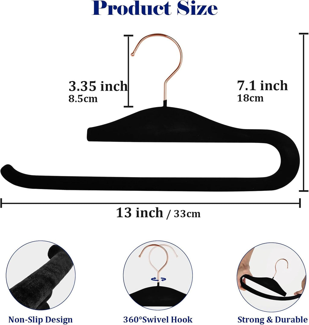 Pants Hangers 20 Pack Velvet Pants Hangers