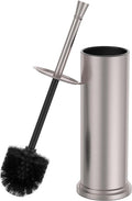 304 Stainless Steel Toilet Brush and Holder Nickel