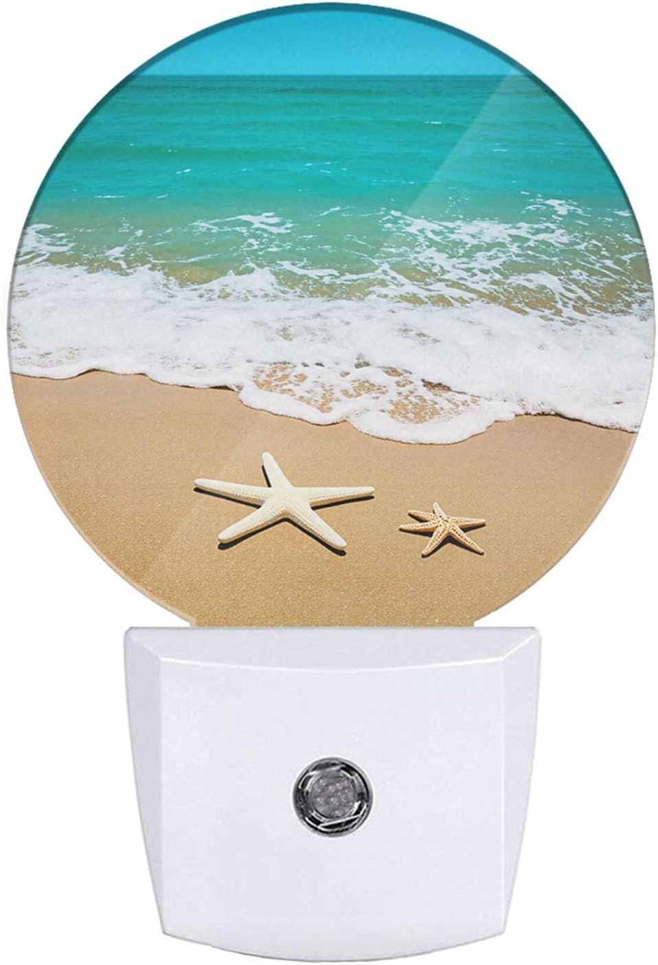 EKOBLA Ocean Night Light, Plug in Nightlight with Dusk to Dawn Sensor