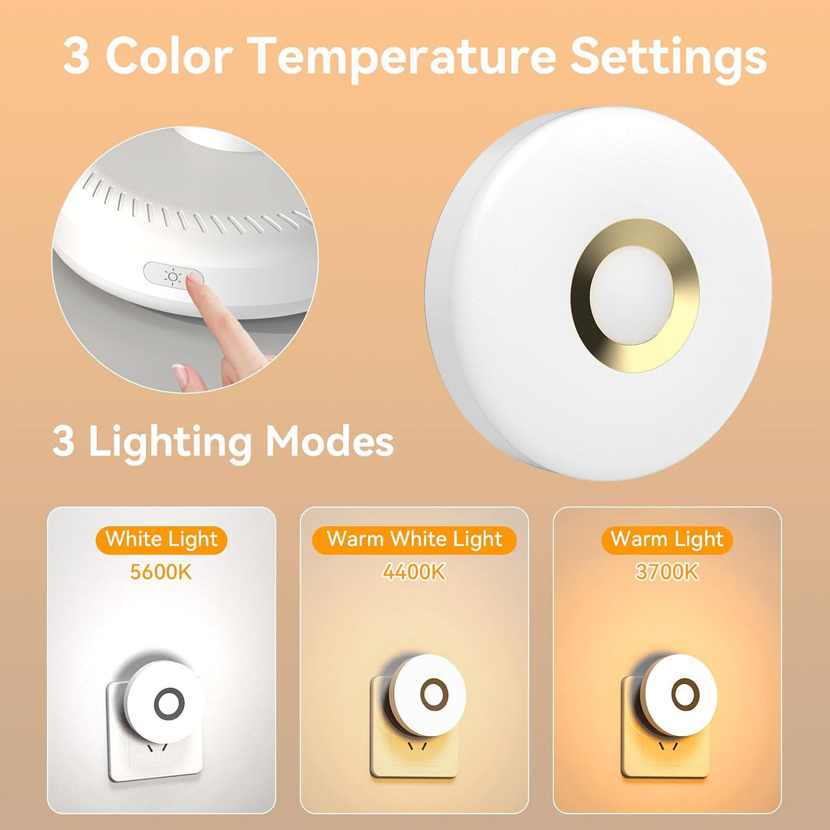 Plug-in LED Night Light