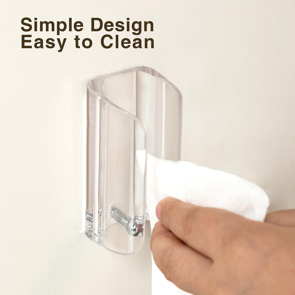Electric Toothbrush Holder Wall Mount, Adhesive Toothbrush Caddy