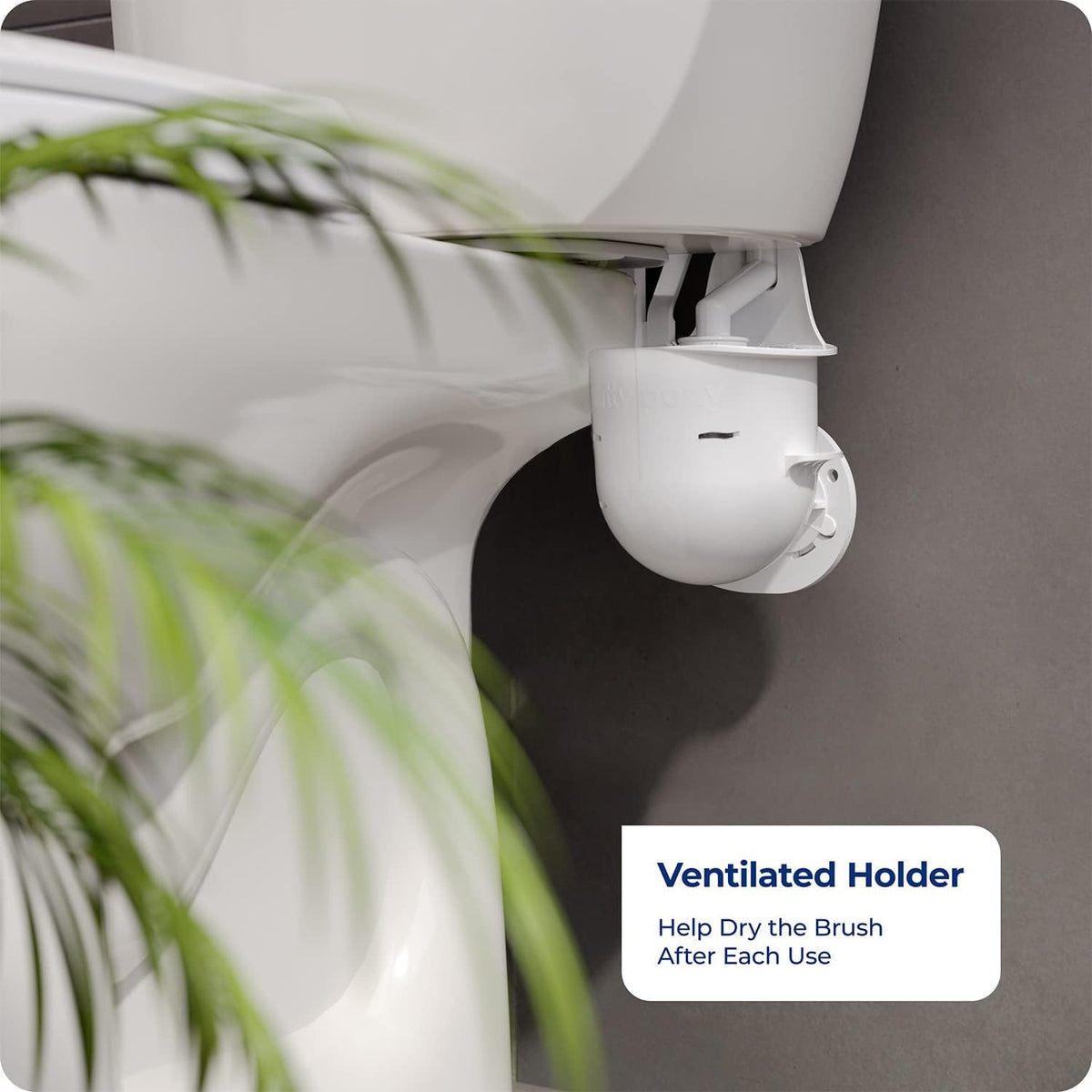 Squatty Potty Invisibrush Hidden Toilet Brush with Holder