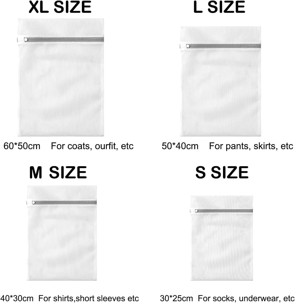 Laundry Bags Set of 16 Pack, Varied Colors
